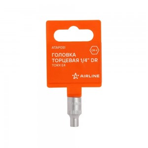 Головка торцевая 1/4 TORX E4 (ATAP051) ATAP051 AIRLINE