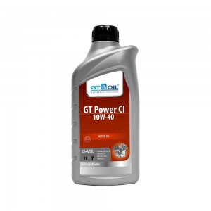 Масло моторное GT OIL GT POWER CI CI-4/SL 10W40 п/синт.1л 8809059407851 GT OIL