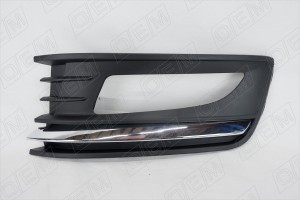 Окантовка противотуманной фары левая Volkswagen Polo sedan 5 2015-2020, под хром OEM1302L OEMPARTS