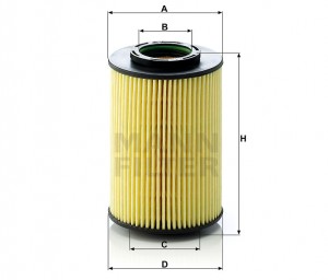 HYUNDAI SANTA FE/TUCSON/KIA CARENS/CEED/SPORTAGE HU822/5X MANN FILTER