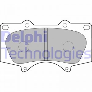 LP1782 колодки дисковые п.\ Toyota Land Cruiser J12 4.0i/3.0D 03> LP1782 DELPHI