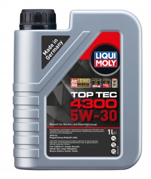 LIQUI MOLY TOP TEC 4300 5W30 1Л API SP ACEA C2/C3 MB 226.52/229.52 PSA B71 2290  2323 LIQUI MOLY