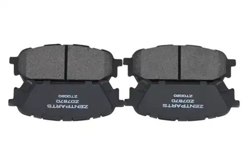 колодки тор. диск. зад. с антиск. пл.! (P78014) Subaru Impreza 2.0i 02>, Akebono Z07870 ZENTPARTS
