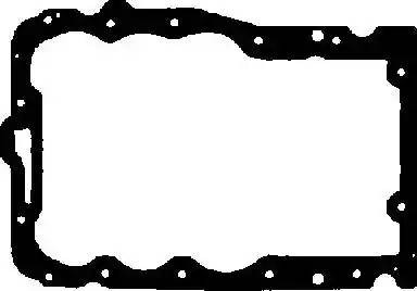 прокладка поддона двигателя! Opel Agila/Corsa 1.0 12V Z10XE/X10XE 97> 71-33491-00 VICTOR REINZ