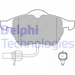 LP1672 колодки дисковые п.\ Audi A6 97-02, VW Passat 1.6-2.5TDi 98> LP1672 DELPHI