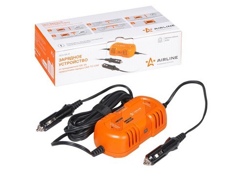 Устройство зарядное "AIRLINE" 12V 5A (предпусковая зарядка CAR-TO-CAR) ACH-5A-12 AIRLINE