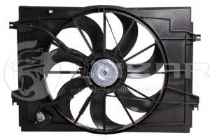 Вентилятор радиатора охлаждения с кожухом для а/м Hyundai Tucson/Kia Sportage (0 LFK0880 LUZAR