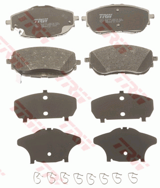 Колодки передние TOYOTA COROLLA (E18) 6/13- GDB3598 GDB3598 TRW