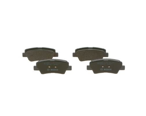 Колодки тормозные HYUNDAI Solaris (10-),Sonata 5 (05-) KIA Soul (09-) задние (4ш 0 986 494 557 BOSCH