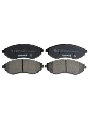 колодки дисковые передние! Daewoo Kalos 1.2i/1.4i02> Z07273 ZENTPARTS