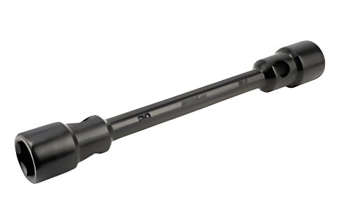 Ключ баллонный торцевой для а/м ГАЗель (24, 27) "АвтоDело" (L=360 мм, черный, ла 30047 AVTO DELO