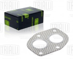 Прокладка приемной трубы для а/м ВАЗ 2101/08 "TRIALLI" (перфометаллическая) GZ 102 0110-1 TRIALLI