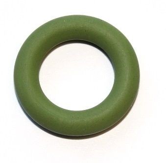 Кольцо уплотнительное. 9x15x3мм; O-Ring; резиновое зелёное 296.620 ELRING