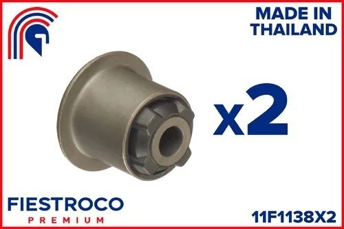 Комплект (2 шт) сайлентблоков переднего рычага Renault Logan, Lada Largus 11F113 11F1138X2 FIESTROCO