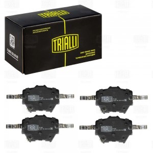 Колодки торм. для а/м GAC GS5 (20-) диск. зад. (PF 4420) PF 4420 TRIALLI