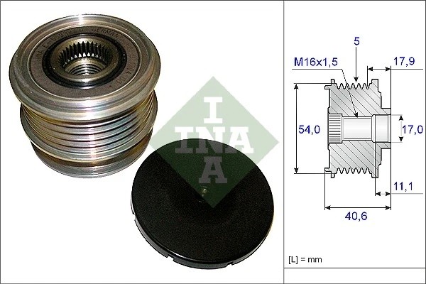 VOLVO S60/ S80/ V60/ V70/ XC60/ XC70 535012110 INA