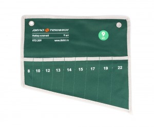 Сумка для набора комбинированных ключей 8-22мм (для набора 511091) (планшет)/ДЕЛ 973209 DELO TEHNICI