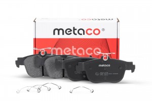 Колодки тормозные задние дисковые к-кт 3010278 3010278 METACO