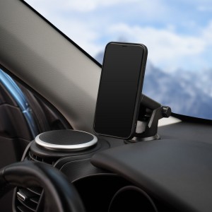 Держатель под смартфон/навигатор "AIRLINE" (на панель, стекло, магнитный, с теле AEAG010 AIRLINE