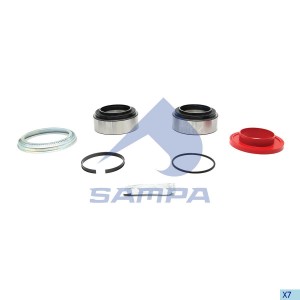 Ремкомплект SAF ступицы (подшипники 2шт.,сальники,уплотнения) SAMPA 075.609 SAMPA