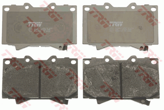 Колодки тормозные TOYOTA Land Cruiser передние (4шт.) TRW GDB3197 TRW