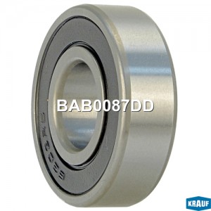 Подшипник генератора MITSUBISHI MAZDA TOYOTA (17x40x12мм) шариковый KRAUF BAB0087DD KRAUF