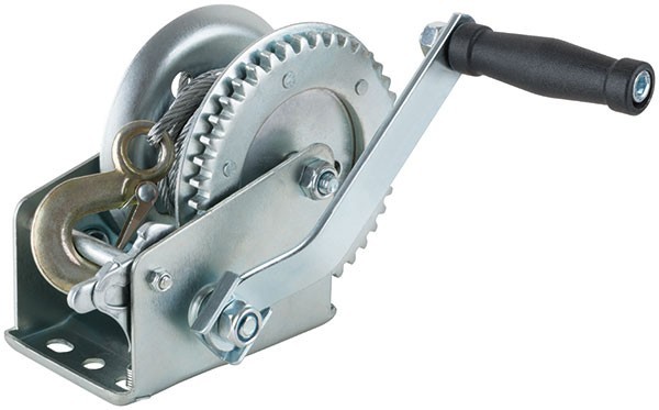 Лебедка барабанная 0.7т L=4.5м тросовая FIT 64651 FIT