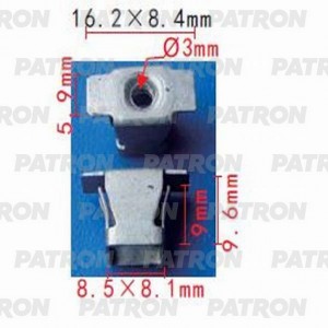 Гайка HUMMER H3 (05-) PATRON P371441 PATRON