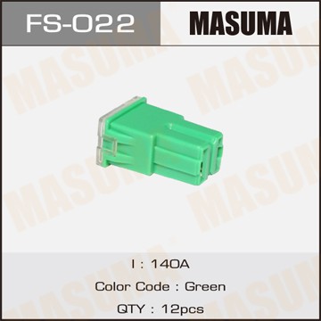 предохранитель силовой! тип 'мама' 140A бордовый\ FS-022 MASUMA