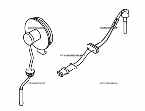 Горелка отопителя 24V, AT3500ST/5000ST 9004218A WEBASTO