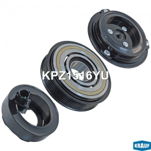 Шкив компрессора кондиционера в сборе KPZ1516YU KPZ1516YU KRAUF