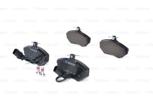 Колодки тормозные VW Passat (10.96-11.00) AUDI A4 (01.95-12.04) передние (4шт.)  0 986 494 042 BOSCH