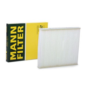 Фильтр воздушный салона OPEL Astra G (98-),H (04-) MANN CU2757 MANN FILTER
