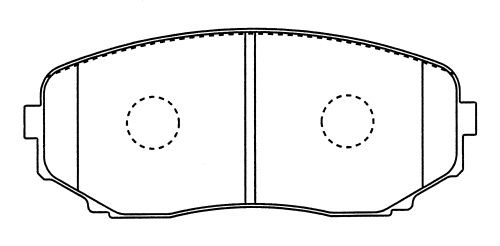Замена на D3142H Колодки тормозные дисковые пер. Mazda CX-7 MZR DISI Turbo 2.2 0 D3142 MK KASHIYAMA