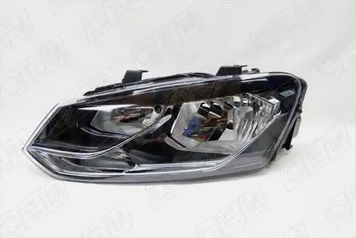 Фара левая Volkswagen Polo sedan 5 2018-2020, Connect, галоген OEM0175FL OEMPARTS