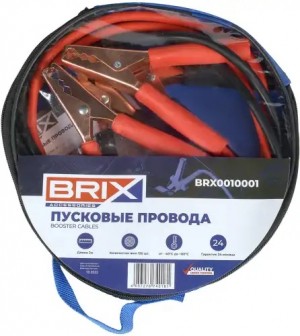 провода прикуривания! 200А(2м, 12В) с сумкой BRX0010001 BRIX
