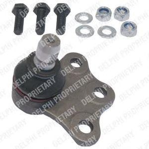 опора шаровая нижняя левая!\ Opel Meriva 1.4/1.6/1.8/1.3CDTI/1.7CDTI 03> TC1311 DELPHI