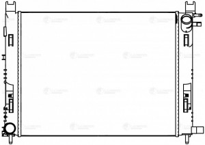 Радиатор охл. для а м Лада Vesta Sport (18-) Лада Vesta (15-) 1.8i A C+ (паяный) LRC 0901 LUZAR