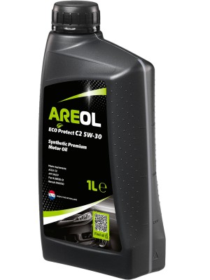 AREOL ECO Protect C2 5W30 (1L) масло моторное! синт ACEA C2, API SN/CF, Fiat 9.5 5W30AR069 AREOL