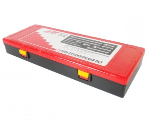 Набор удлинителей 1/4",3/8",1/2" 11 предметов в кейсе JTC JTC-K1111 JTC TOOLS