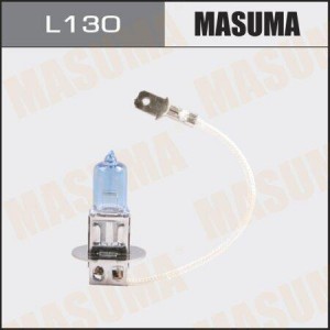 лампа! галогенная (H3) 12V 55W BLUE\ L130 MASUMA