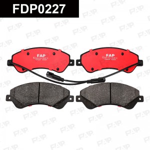 Тормозные колодки дисковые смесь CERAMIC FDP0227 FDP0227 FAP