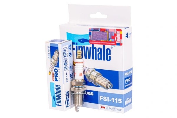 Свеча зажигания (компл. 4шт./цена за 1шт.) IRIDIUM Caliber 1.8, 2.0, 2.4, Ceed ( FSI115 FINWHALE