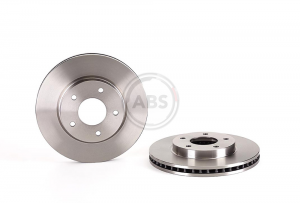Диск тормозной MITSUBISHI Lancer (08-) передний (1шт.) BREMBO 09.B647.11 BREMBO
