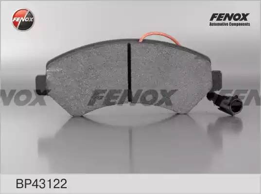 Колодки дисковые передние Ducato, Jumper, Boxer (250) BP43122 BP43122 FENOX