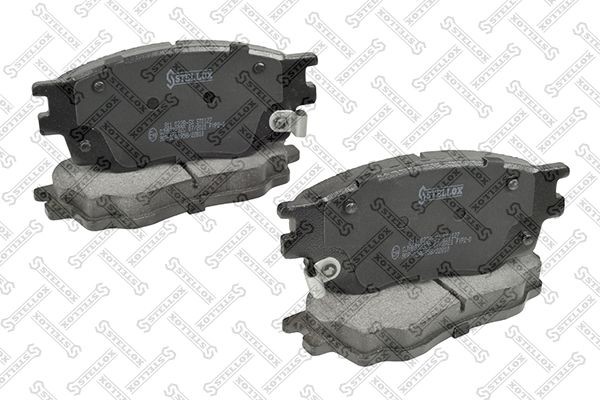 колодки дисковые перед. с антискрип. пл.\ Mazda 6 GG/GY 1.8i/2.0Di  811022BSX 811-022B-SX STELLOX