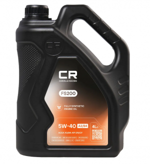 Масло моторное CARVILLE RACING FS200 SN/CF/A3/B4 5W40 синт.4л L1D00410 CARVILLE RACING