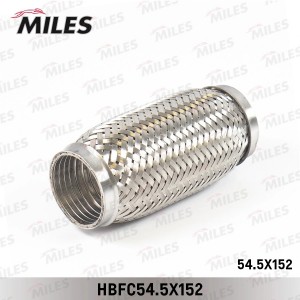 Труба гофрированная (гофра) металлорукавом 54.5X152 HBFC54.5X152 HBFC54.5X152 MILES