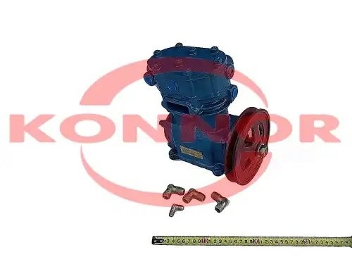 компрессор! в сборе со шкивом, 270 л/мин, плоская голова\ МАЗ 5336350901210 KONNOR