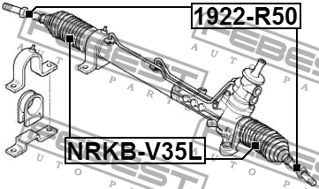MINI R50 (2000-2007) 1922-R50 FEBEST